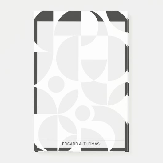 Bauhaus Art 4 Post-it Klebezettel (Vorderseite)