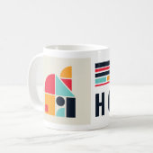 Bauhaus art - Haus. Kaffeetasse (Vorderseite Links)
