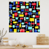 Bauhaus Art Poster (Küche)