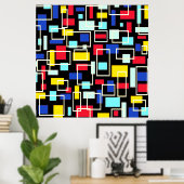 Bauhaus Art Poster (Heimbüro)