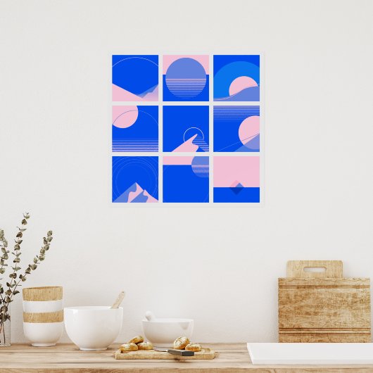 Bauhaus Art Poster 7 (Küche)