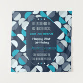 Bauhaus Art Wandteppich (Vorderseite)