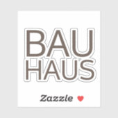 Bauhaus Aufkleber (Blatt)