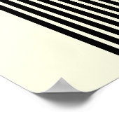 Bauhaus Ausstellung 1923 Stripe Art, home decor Poster (Ecke)