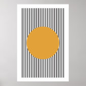 Bauhaus Ausstellung Einzigartiger geometrischer Pl Poster (Vorne)