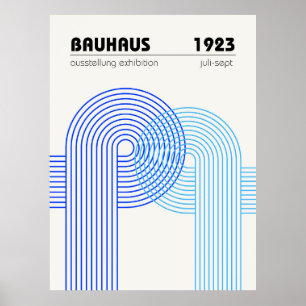 Bauhaus-Ausstellungsplakat 1923 Poster