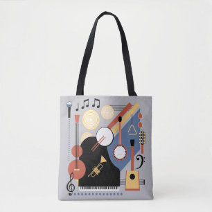 Bauhaus Band Monogram Music Toag Bag Tasche