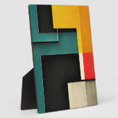 Bauhaus - Bauhaus-Design inspiriert Fotoplatte (Seite)