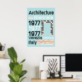 Bauhaus, Bauhaus-Design, modernes Design, geometri Poster (Heimbüro)