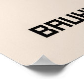 Bauhaus, Bauhaus-Design, modernes Design, geometri Poster (Ecke)