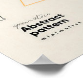 Bauhaus, Bauhaus-Design, modernes Design, geometri Poster (Ecke)