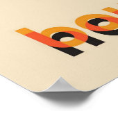 Bauhaus, Bauhaus-Design, modernes Design, geometri Poster (Ecke)