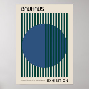 Bauhaus, Bauhaus-Design, modernes Design, geometri Poster