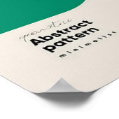 Bauhaus, Bauhaus-Design, modernes Design, geometri Poster (Ecke)