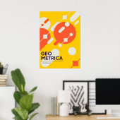 Bauhaus, Bauhaus-Design, modernes Design, geometri Poster (Heimbüro)