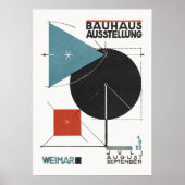 Bauhaus, Bauhaus-Design, modernes Design, geometri Poster (Vorne)