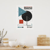 Bauhaus, Bauhaus-Design, modernes Design, geometri Poster (Küche)