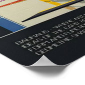 Bauhaus, Bauhaus-Design, modernes Design, geometri Poster (Ecke)