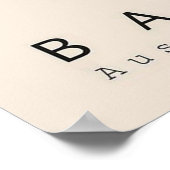 Bauhaus, Bauhaus-Design, modernes Design, geometri Poster (Ecke)