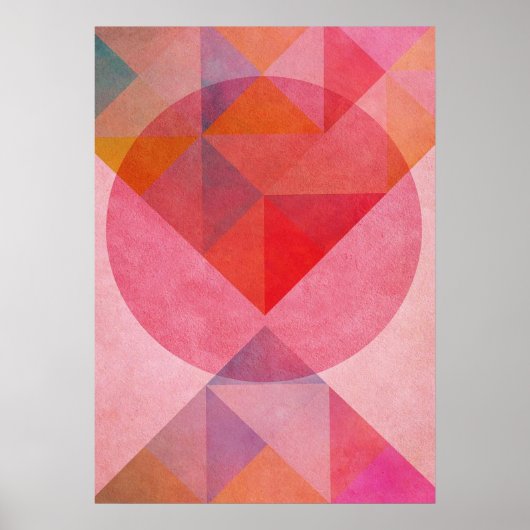 Bauhaus, Bauhaus-Design, modernes Design, geometri Poster (Vorne)