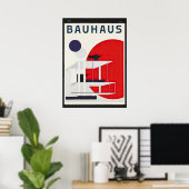 Bauhaus, Bauhaus-Design, modernes Design, geometri Poster (Heimbüro)