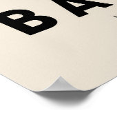 Bauhaus, Bauhaus-Design, modernes Design, geometri Poster (Ecke)