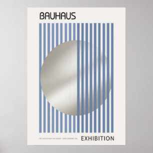 Bauhaus, Bauhaus-Design, modernes Design, geometri Poster