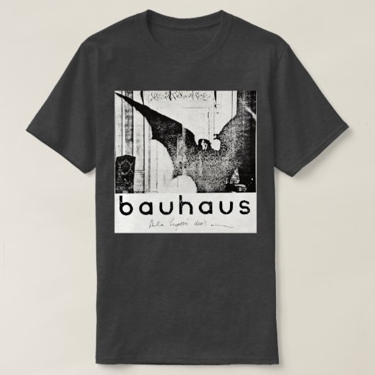 Bauhaus Bela Lugosis Dead 2 T-Shirt (Design vorne)