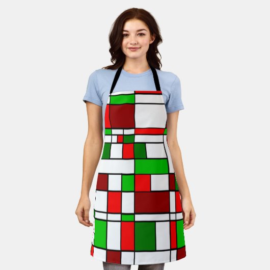 Bauhaus Christmas Schürze (Getragen)