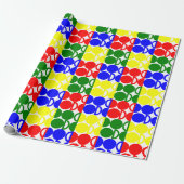 Bauhaus Circles Geschenkpapier (Ungerollt)