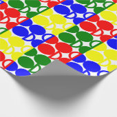 Bauhaus Circles Geschenkpapier (Ecke)