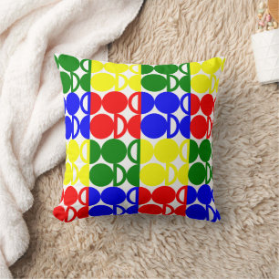 Bauhaus Circles Kissen
