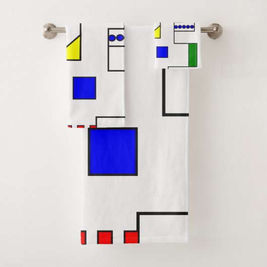 Bauhaus Circuits Badhandtuch Set (Insitu)