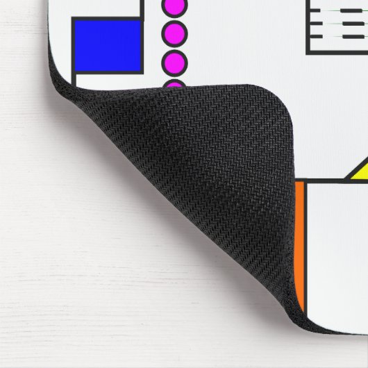 Bauhaus Circuits Mousepad (Ecke)