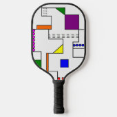 Bauhaus Circuits Pickleball Schläger (Vorderseite)