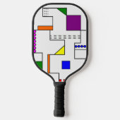 Bauhaus Circuits Pickleball Schläger (Rückseite)