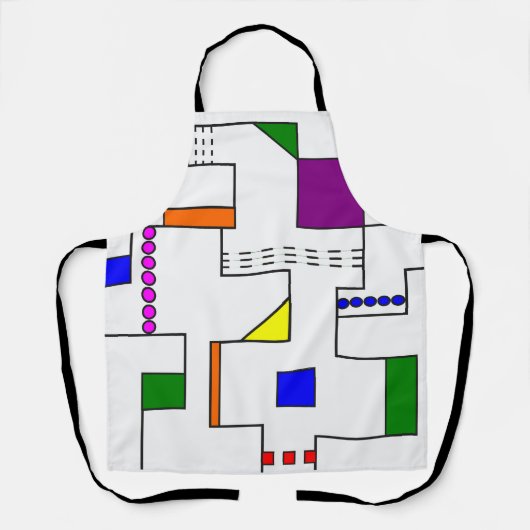 Bauhaus Circuits Schürze (Vorderseite)