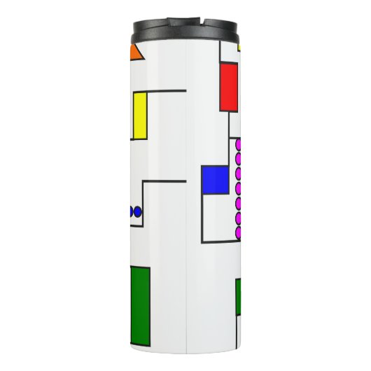 Bauhaus Circuits Thermosbecher (Rückseite)