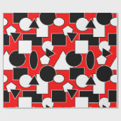 Bauhaus Collage Geschenkpapier (Flach)