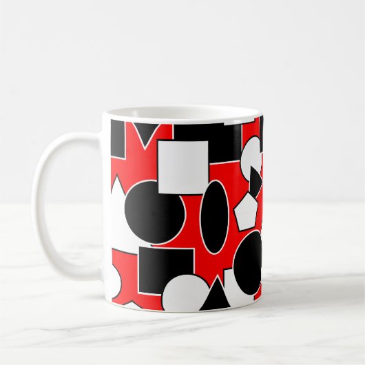 Bauhaus Collage Kaffeetasse (Links)