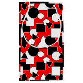 Bauhaus Collage Kleine Geschenktüte (Rückseite)