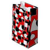 Bauhaus Collage Kleine Geschenktüte (Rückseite Schrägansicht)