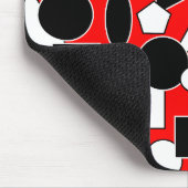 Bauhaus Collage Mousepad (Ecke)