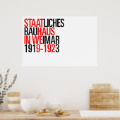 Bauhaus collection poster (Küche)