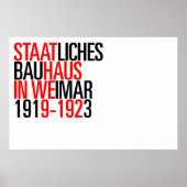 Bauhaus collection poster (Vorne)