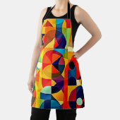 Bauhaus Color Geometry Design Schürze (InSitu)