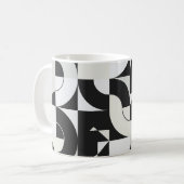 Bauhaus composition artwork made with abstract ele kaffeetasse (Vorderseite Links)