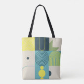 Bauhaus composition artwork made with abstract ele tasche (Rückseite)