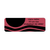Bauhaus Deep Pink Abstrakt (Vorne)