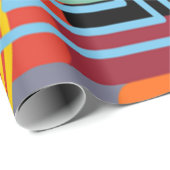 Bauhaus Design Drei Geschenkpapier (Rolleneckpunkt)